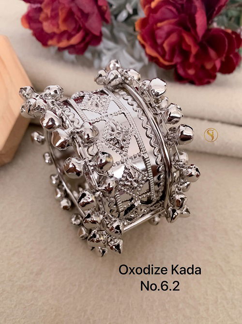 Designer Oxidised Navratri Special Kada Wholesale Price In Surat
